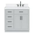 thumbnail image 1 of Ariel T036srcqrvo Hepburn 36" Free Standing Single Basin Vanity Set - Grey, 1 of 7