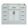 thumbnail image 1 of Ariel Hepburn 42 In. Single Sink Base Cabinet In Grey, 1 of 10