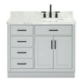 thumbnail image 1 of Ariel T043srcwovo Hepburn 43" Free Standing Single Basin Vanity Set - Grey, 1 of 7