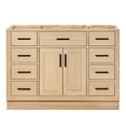 thumbnail image 1 of Ariel Hepburn 48 Inch Single Sink Base Cabinet In Oak, 1 of 10