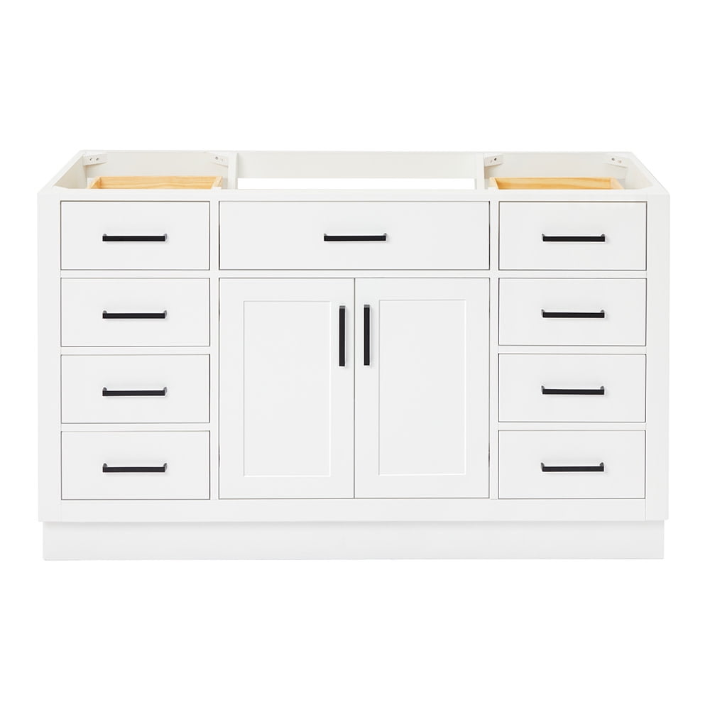 White 54'' Freestanding Single Bathroom Vanity Base