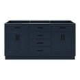 thumbnail image 1 of Ariel Hepburn 66 Inch Double Sink Base Cabinet In Midnight Blue, 1 of 10