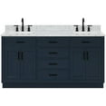 thumbnail image 1 of Ariel T067DCW2RVOMNB Hepburn 67" Free Standing Double Rectangular Basin Vanity Set - Blue, 1 of 7