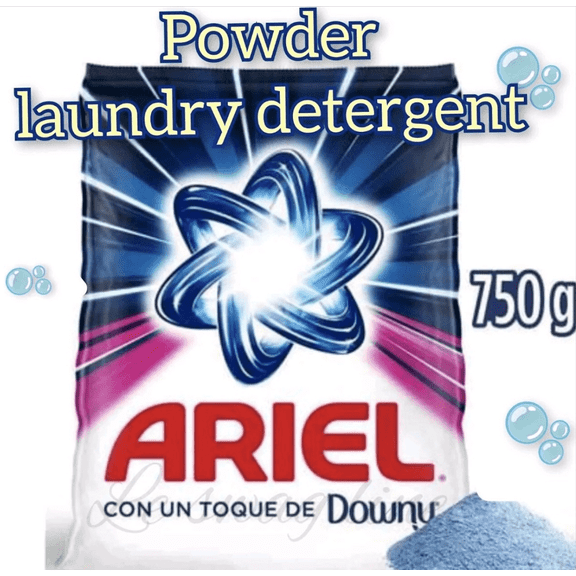 Ariel w Downy Laundry Detergent Powder 1.65 lb 4 Pack Deep Enzyme Clean, Color Protection, Fabric Softness