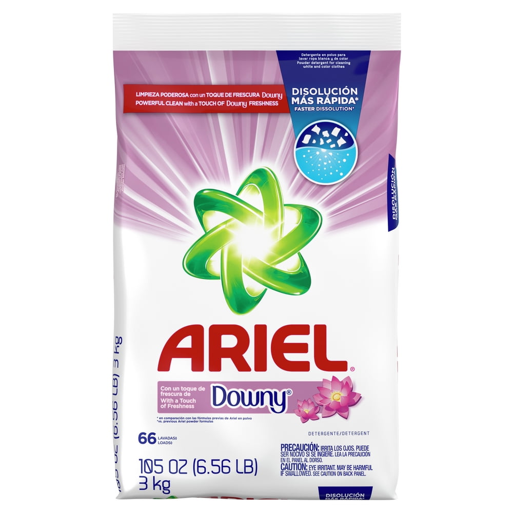  Ariel Detergent Detergente líquido regular de potencia, 16.89  oz : Salud y Hogar
