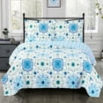 thumbnail image 1 of Arielle Oversize Quilted Coverlets Reversible Wrinkle-Free & Easy Care Set - Full / Queen, 1 of 2
