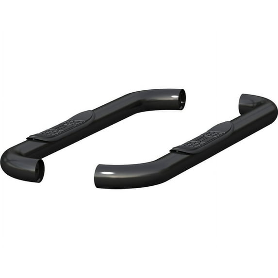 Aries 205039 Nerf Bars, Powdercoated Black Covers Cab Length Fits select: 2013-2018 RAM 1500, 2009-2012 DODGE RAM 1500