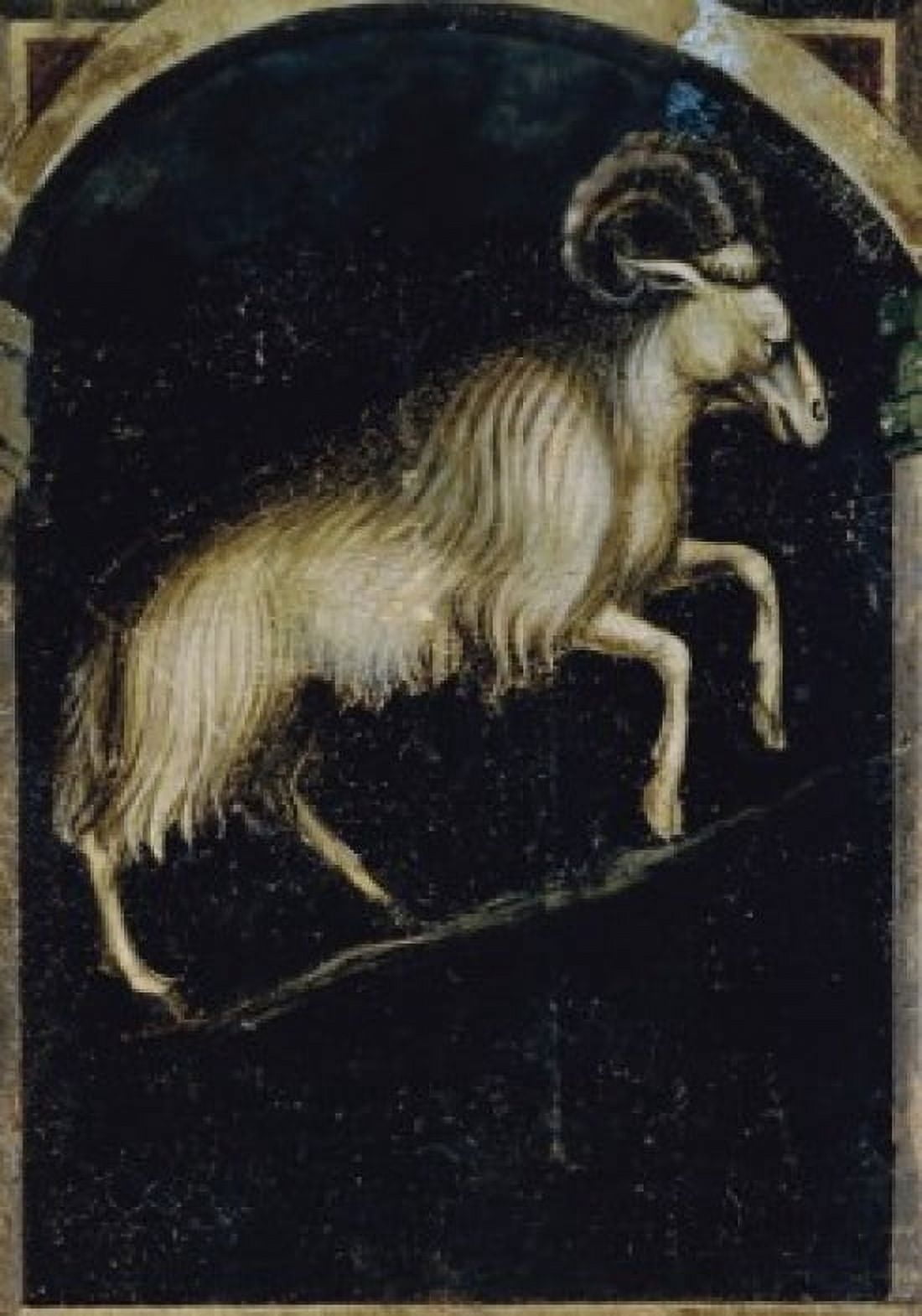 Aries- Astrology Artist Unknown Palazzo della Ragione Padua Italy Canvas Art - (18 x 24)