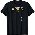 thumbnail image 1 of Aries Astrology Zodiac Horoscope Star Sign T-Shirt, 1 of 4