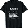 thumbnail image 1 of Aries Astrology Zodiac Horoscope T-Shirt, 1 of 4