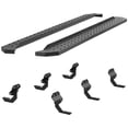 thumbnail image 1 of Aries Automotive 2055518 Running Boards For Ford F-150, Powdercoated Textured Black Steel Fits select: 2004 FORD F150 SUPERCREW, 2005-2009 FORD F150, 1 of 2