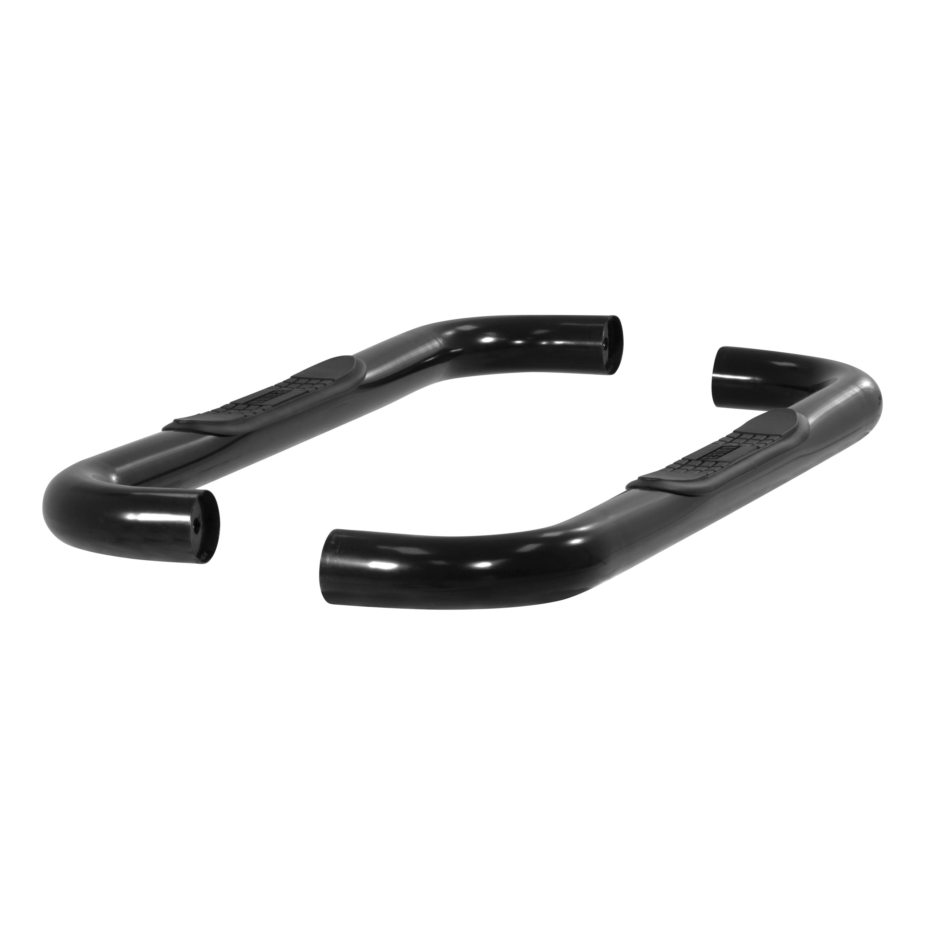 Aries Automotive 3" Round Side Bars Fits select: 1988-2000 CHEVROLET GMT-400, 1995-1999 CHEVROLET TAHOE