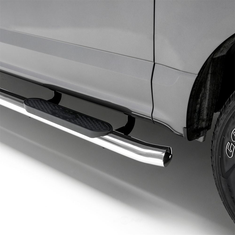 Aries Automotive S223043-2 The Standard 4 In. Oval Nerf Bar; Polished Stainless Steel;