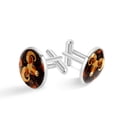 thumbnail image 1 of Aries Constellation Elegant Mens Cufflink Set for Formal Attire - Stainless Steel Shirt Cufflinks for Wedding and Business Events, 1 of 6