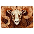 thumbnail image 1 of Aries Constellation Non-Slip Polyester Door Carpet Bath Rugs Floor Mat Machine Washable, 1 of 6