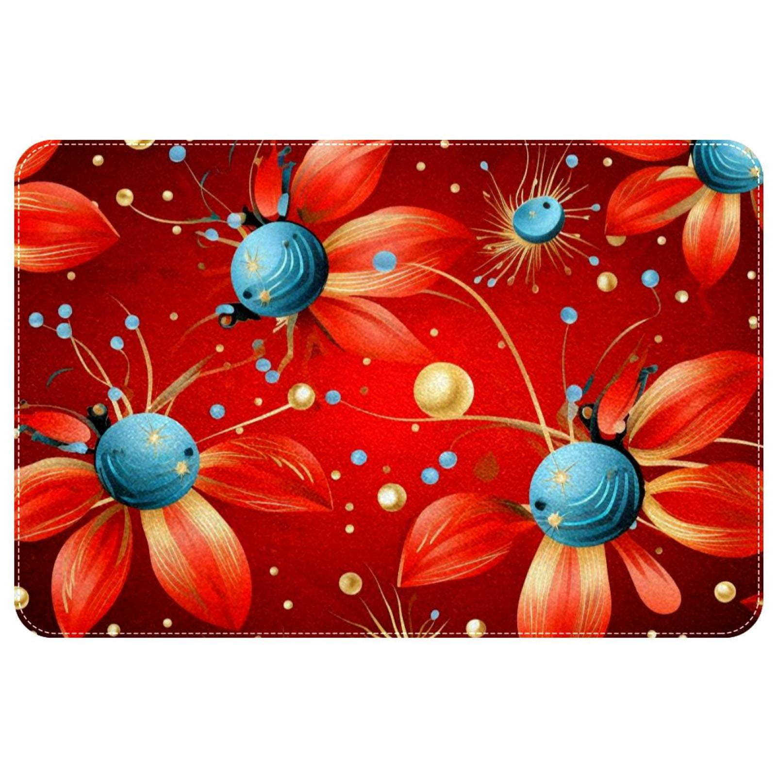 Aries Constellation Polyester Non-Slip Machine Washable Indoor Rug ...