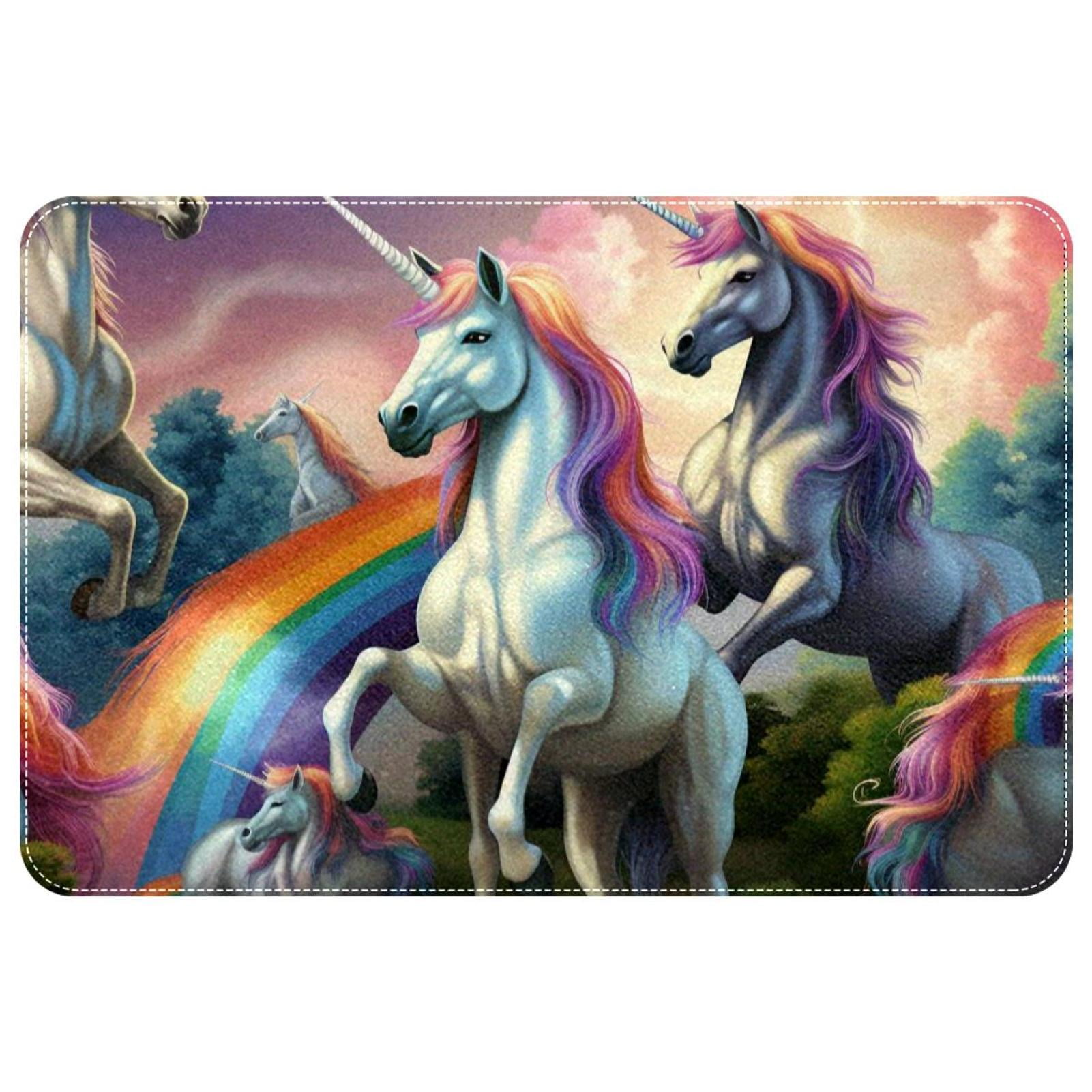 Aries Constellation Polyester Non-Slip Machine Washable Indoor Rug ...