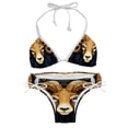 thumbnail image 1 of Aries Constellation Women's Bikini Set with Detachable Sponge, Adjustable Strap, Two-Pack, Swim Suit, One-Piece Swimsuits, Ideal for Beach and Pool Parties, 1 of 1