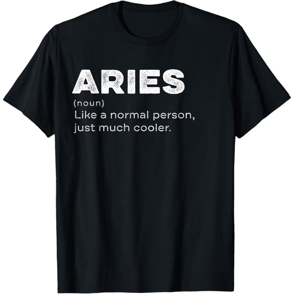 t-shirt Aries Definition Personalised Name Funny Birthday T-Shirt mens，black，women，funny，men，journey，Crew Neck, Short Sleeve,printing