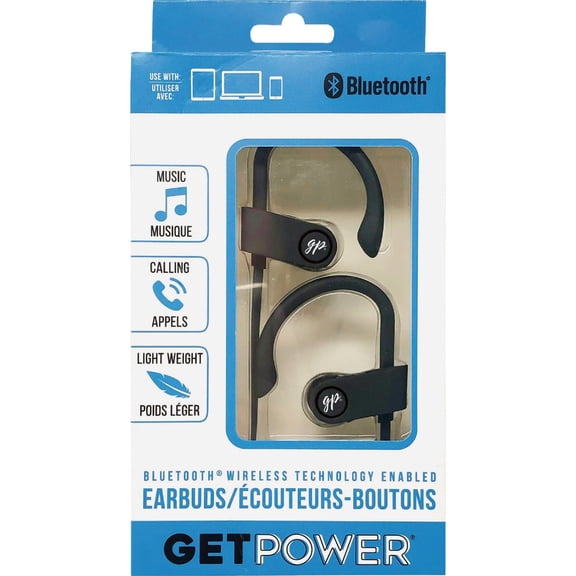 Aries GetPower Black Earbuds - Pack of 6