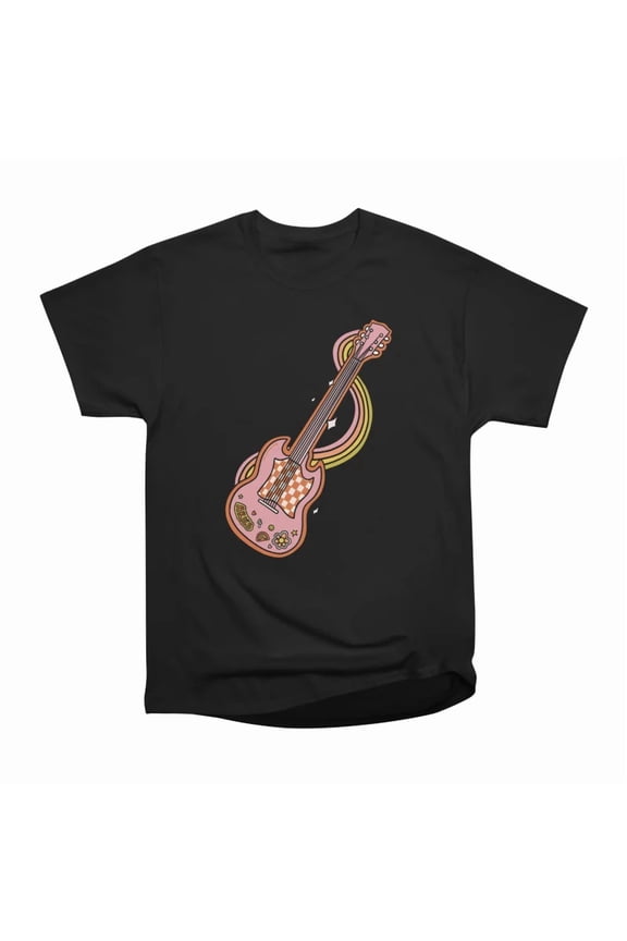 Aries Guitar T-Shirt Tee Gift For Him Merch For Her Apparel For Friend