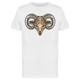 thumbnail image 1 of Aries Head Design T-Shirt Men -Image by Shutterstock, Male Large, 1 of 2