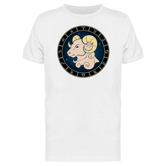 Aries Inside Black Frame T-Shirt Men -Image by Shutterstock, Male Small