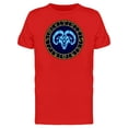 thumbnail image 1 of Aries Inside Golden Frame T-Shirt Men -Image by Shutterstock, Male Large, 1 of 2