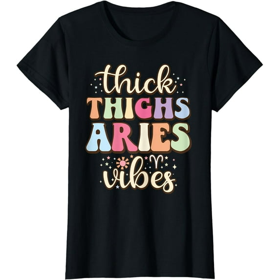 Aries March April birthday Retro astrology Aries Zodiac sign T-Shirt