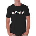 thumbnail image 1 of Aries Mens Shirt - Zodiac Tshirt Aries Birthday Gifts for Husband Boyfriend Son, 1 of 4