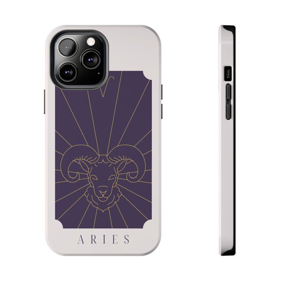 Pink Polar Apple iPhone 13 Pro Max Aries Minimalistic Girly Phone Case