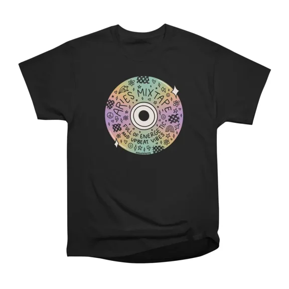 Aries Mixtape T-Shirt Tee Gift For Him Merch For Her Apparel For Friend