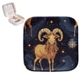 thumbnail image 1 of Aries Portable Square Jewelry Box Organizer for Rings Earrings Necklaces Bracelets Travel Girls Women, 1 of 7