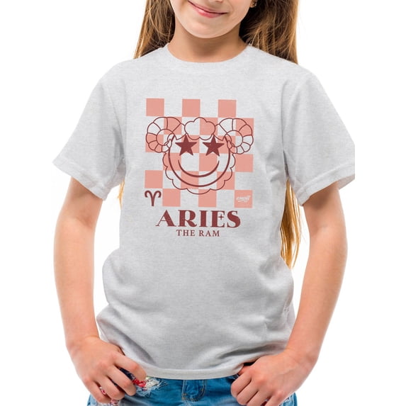 Aries Ram Emblem - Zodiac Art Design Youth's T-shirt