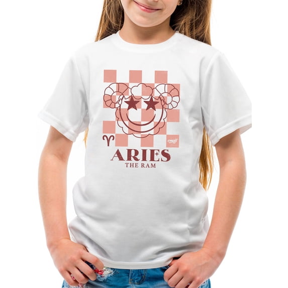 Aries Ram Emblem - Zodiac Art Design Youth's T-shirt