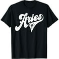 thumbnail image 1 of Aries Retro Zodiac - Astrology - Horoscope, Aries T-Shirt, 1 of 4