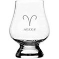 thumbnail image 1 of Aries Symbol Zodiac Symbol or Sign Etched 2.5oz Glencairn Wee Whisky Glass, 1 of 1