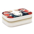thumbnail image 1 of Aries Velvet Portable Jewelry Organizer with Removable Compartment - Necklace Holder, Jewelry Box, and Bracelet Holder, 1 of 7