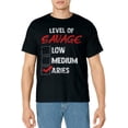 thumbnail image 1 of Aries Zodiac Birthday Giftbday celebrants T-Shirt, 1 of 4