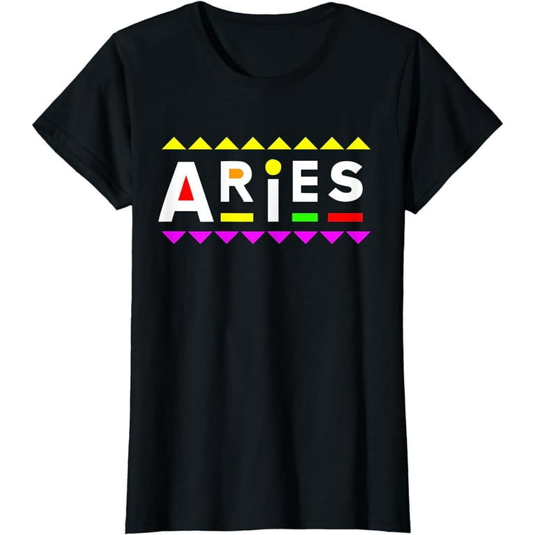 Aries Zodiac Shirt 90s Style Aries Zodiac Shirt 90s Style