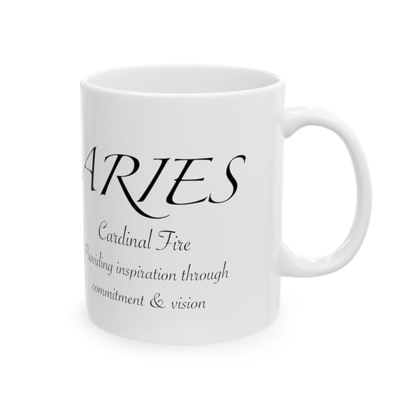 Aries Zodiac Mug