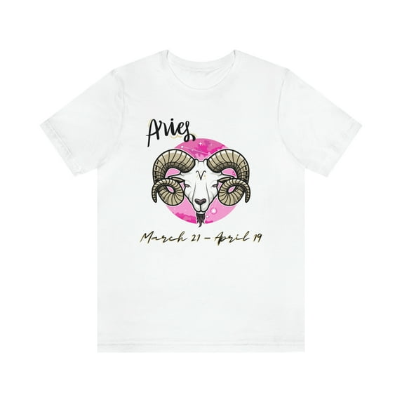 Aries Zodiac Ram Shirt - Astrology Horoscope Birthday Tshirt Gift