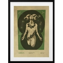Aries print Framed Art Modern Wall Decor