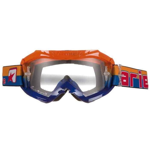 Ariete 07 Line Colors Collection MX Offroad Goggles Blue/Orange
