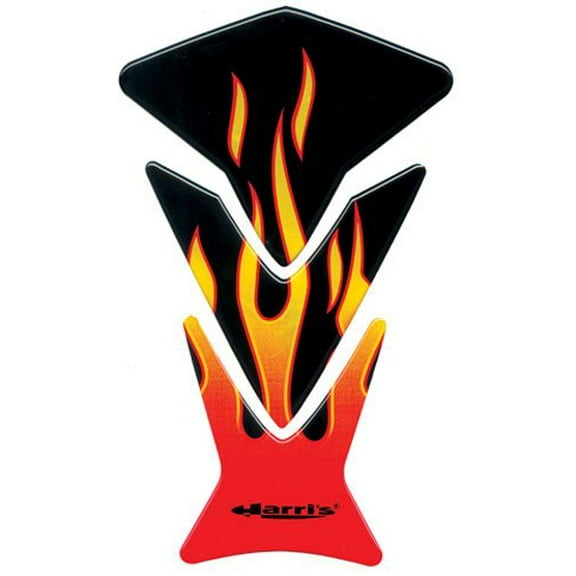 Ariete Harris Puzzle Tank Protectors (Black/Flame)