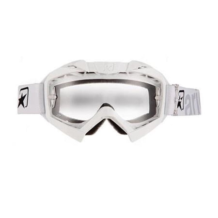Ariete Adrenaline Primus Collection MX Goggles (OSFM, White)