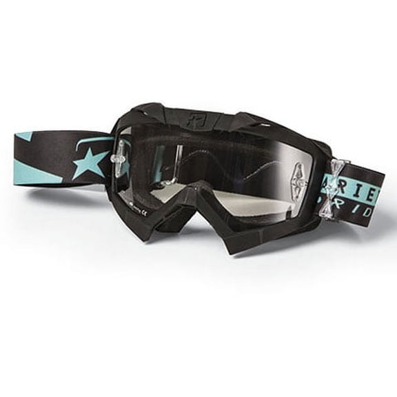 Ariete Adrenaline Senior 1 MX Offroad Goggles Black/LT Blue