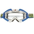 thumbnail image 1 of Ariete Riding Crows Top TBAL MX Offroad Goggles White/Blue, 1 of 1