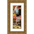 thumbnail image 1 of Arietti, Fabienne 14x32 Gold Ornate Wood Framed with Double Matting Museum Art Print Titled - Best Musica (detail) III, 1 of 4