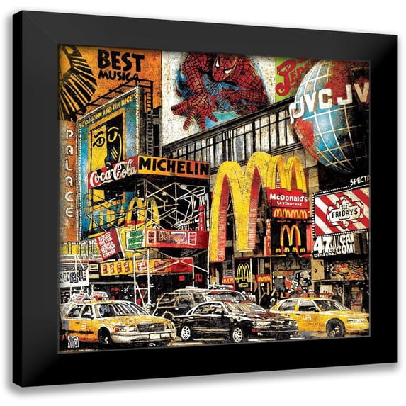 Arietti, Fabienne 20x20 Black Modern Framed Museum Art Print Titled - Best Musica